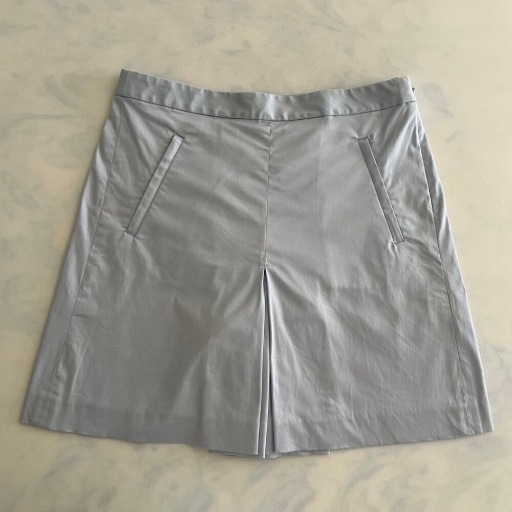 Ralph Lauren Golf Baby Blue Athletic Midi Pleated Skort Shorts - Picture 1 of 8